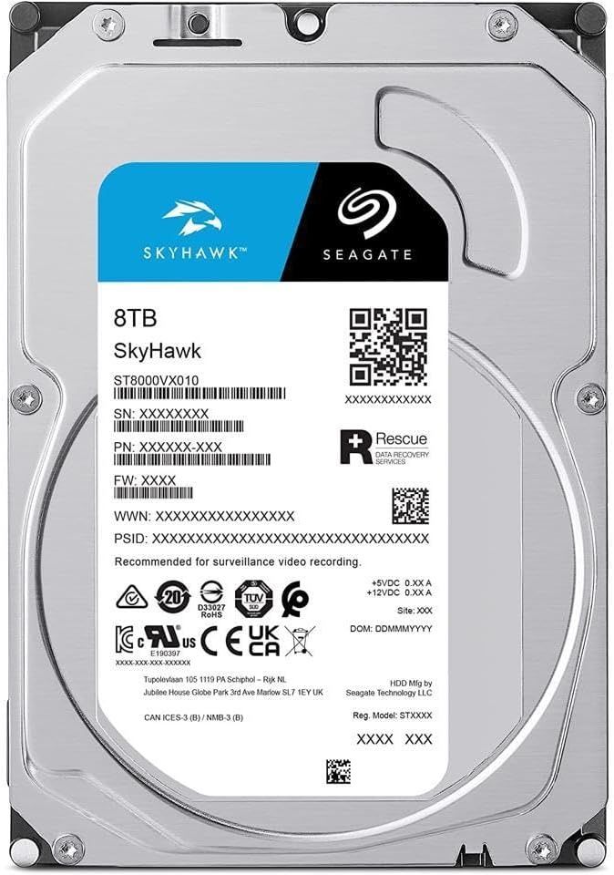 Чисто нови 8TB хард диск Seagate SkyHawk