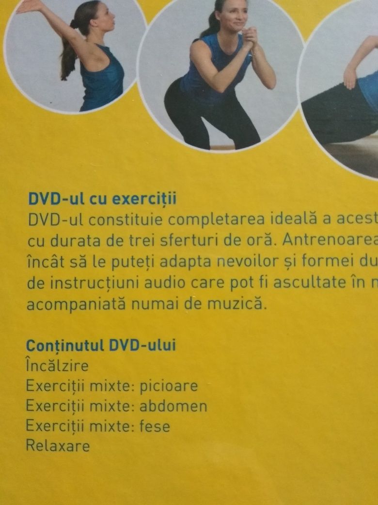 FITNESS eficient pentru ACASĂ. Carte și DVD 45 minute