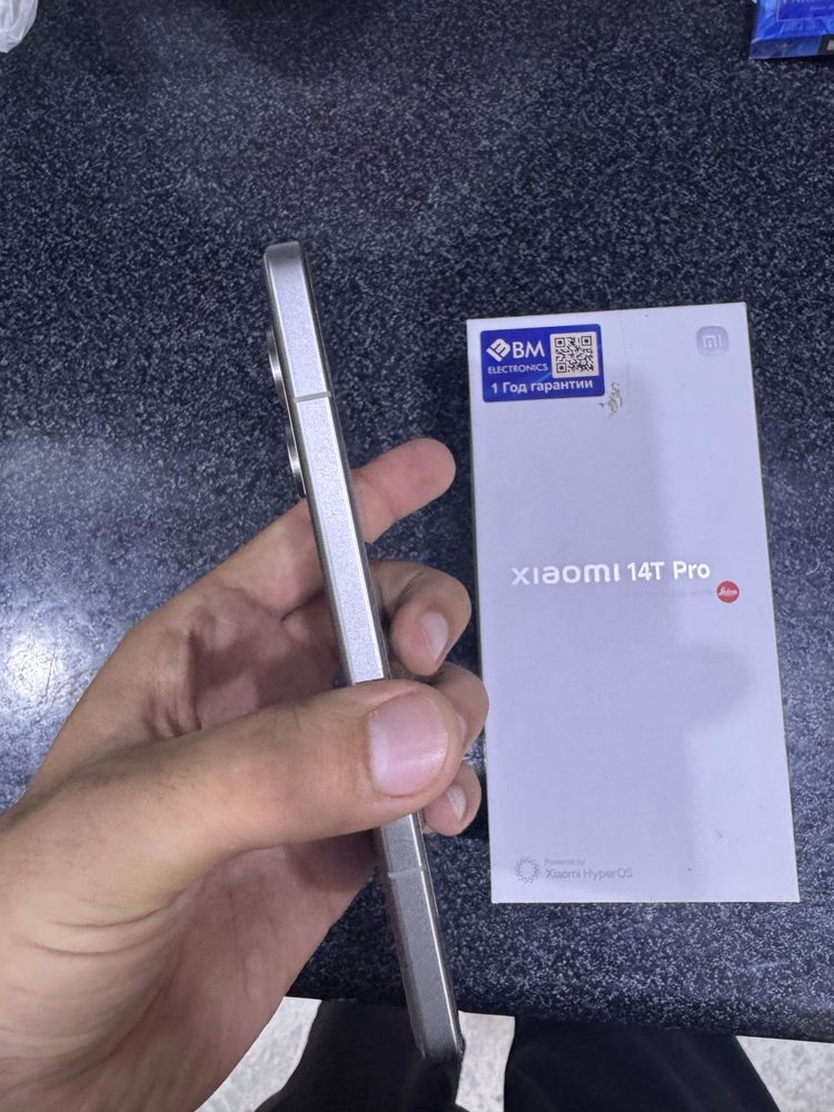 xiaomi 14 t pro pamit 12.256g holati yengidek karopka dak kamplekt