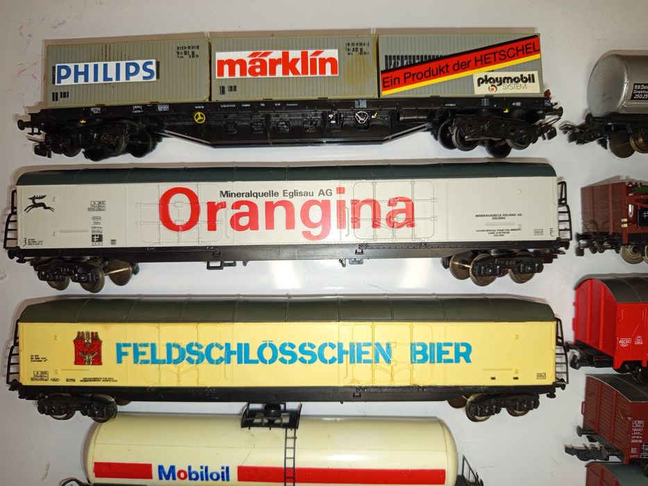 Vagoane marfă HO Rico, Lima , Piko trenulețe diorama