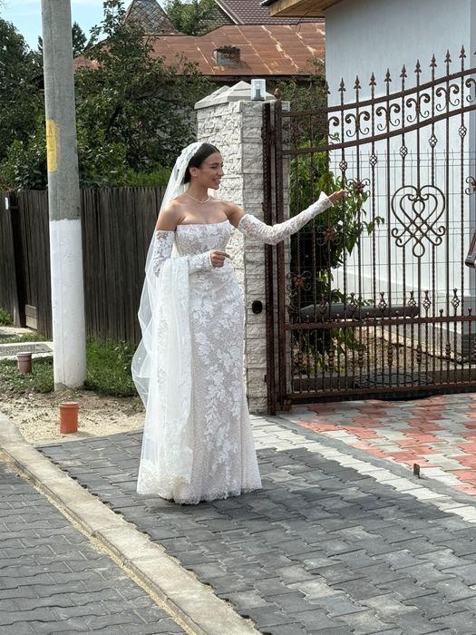 Rochie de mireasă Oksana Mukha – model exclusivist