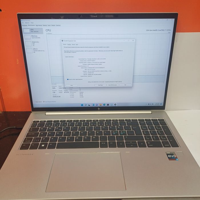 Hope Amanet P1/ Laptop HP Elitebook G9 16" i7-1255U 32GB RAM 512 SSD