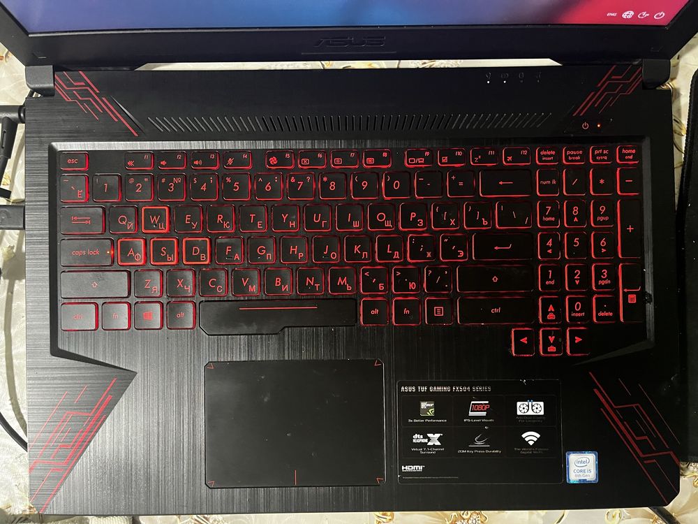 Продается игравой ноутбук Asus Tuf Gaming F504 Series