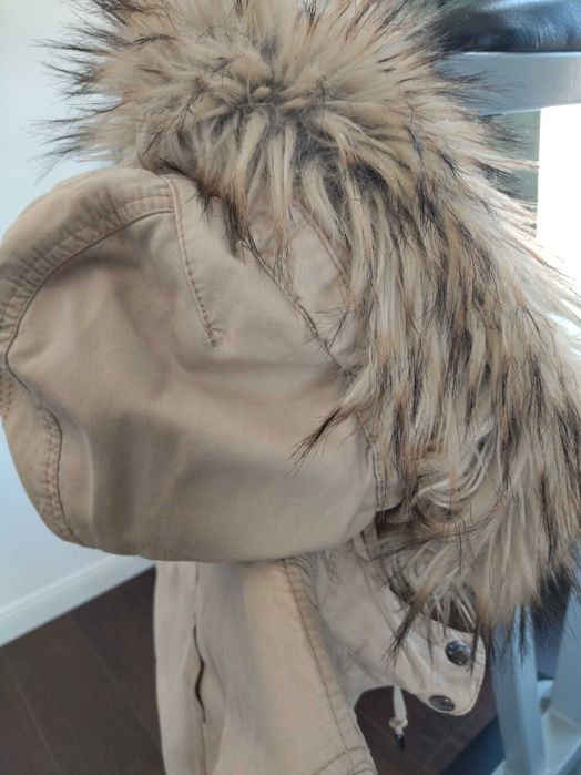 Дълго топло яке Bershka