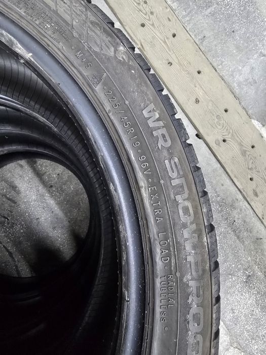4x 225/45/19 M+S NOKIAN 2020 Stare excelentă