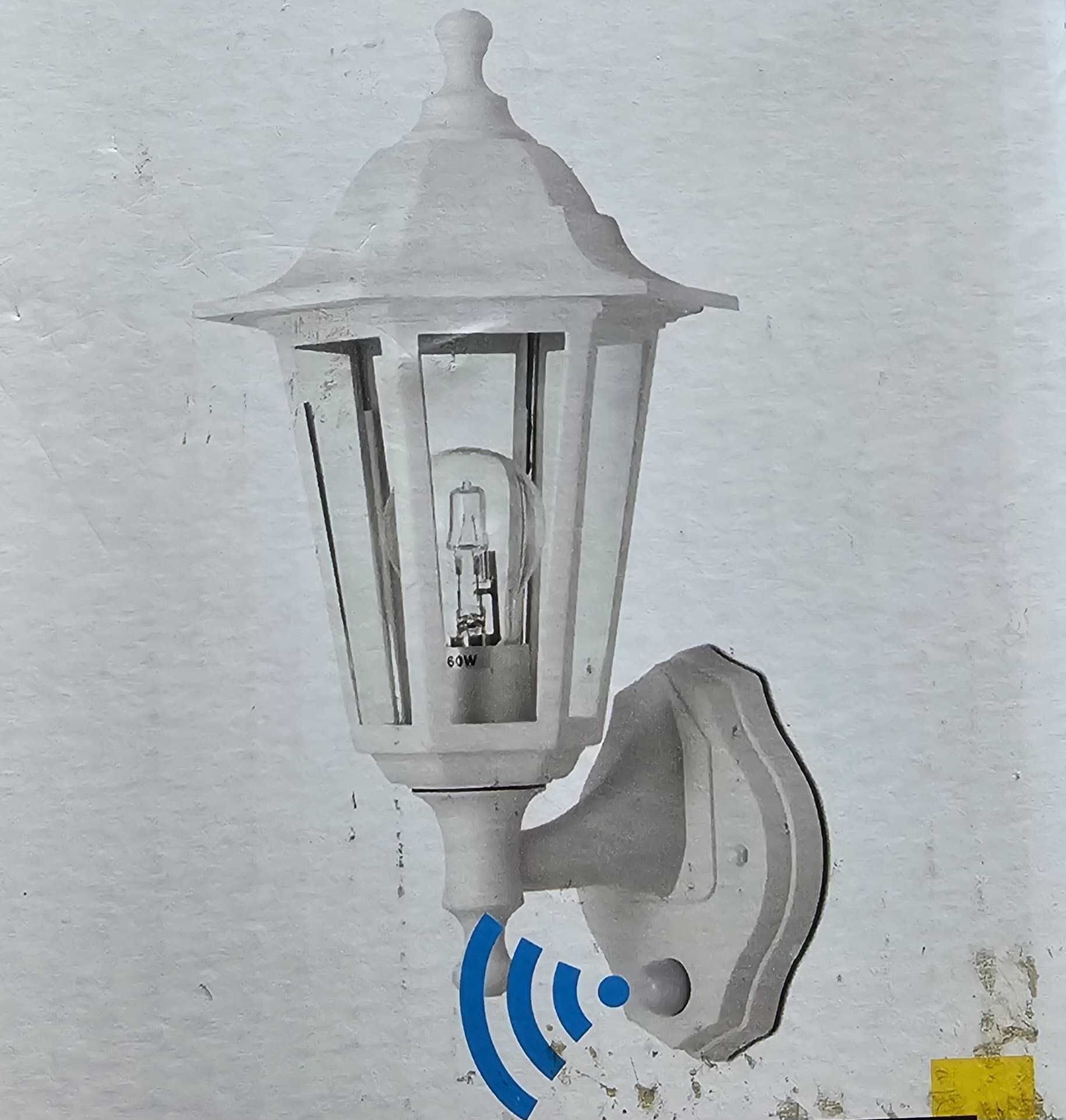 Aplica de exterior cu senzor de miscare intrare E27
