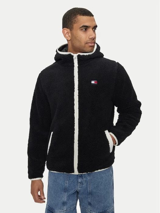 Tommy Jeans Fleece Jacket оригинално поларено яке XL полар горнище
