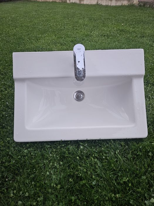 Lavoar/chiuveta Ikea cu baterie Grohe