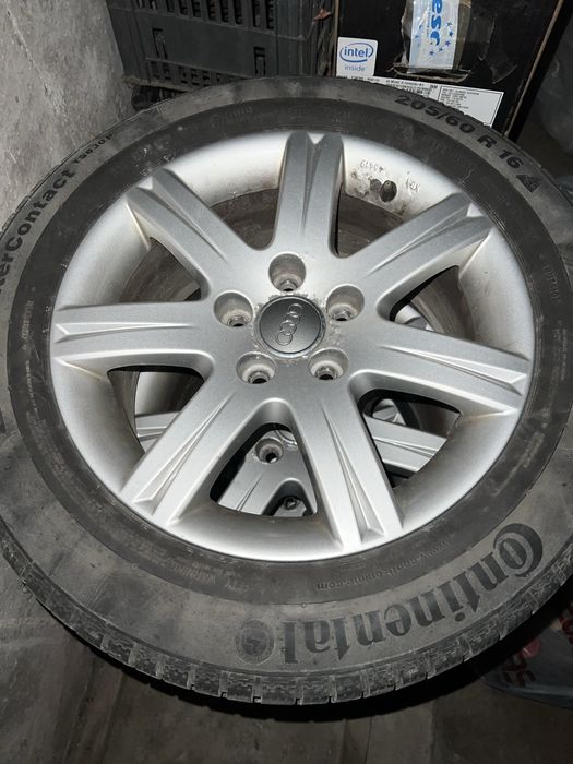 Jante Audi 16” cu cauciucuri de iarna