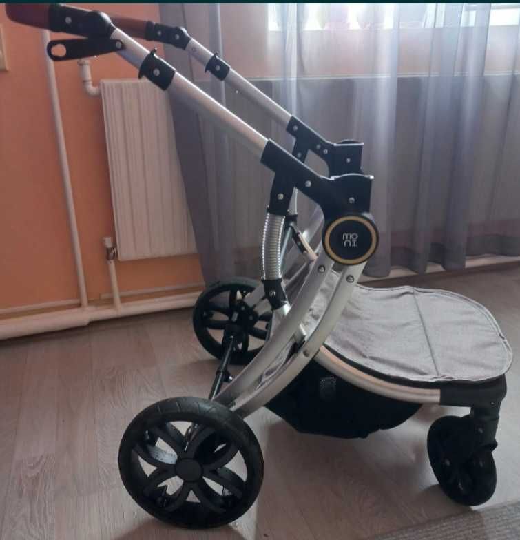 Детска количка Moni POLLY 3 в 1 СИВА