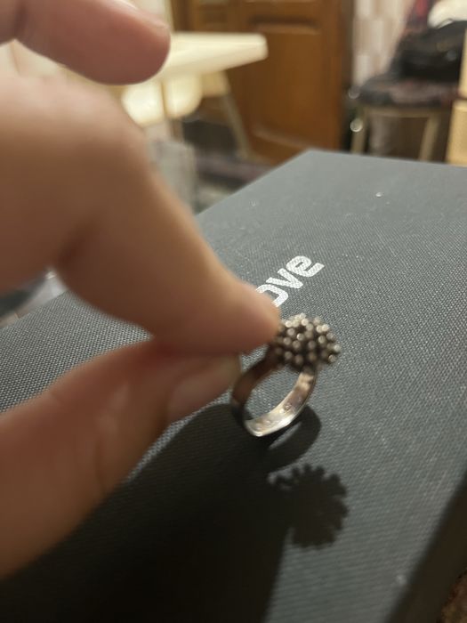 Inel argint reglabil