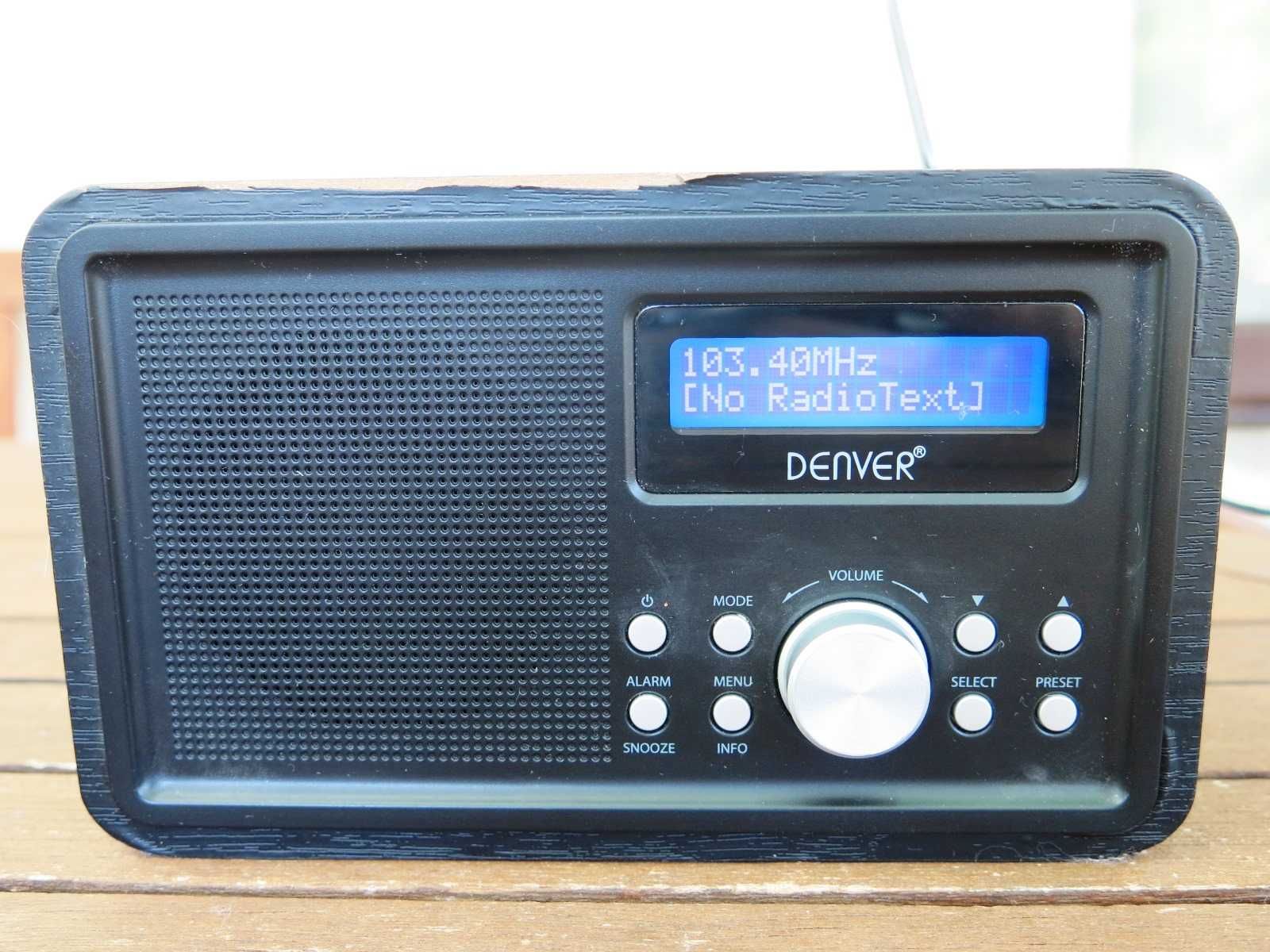 Дигитално радио DENVER DAB-35BLACKMK2