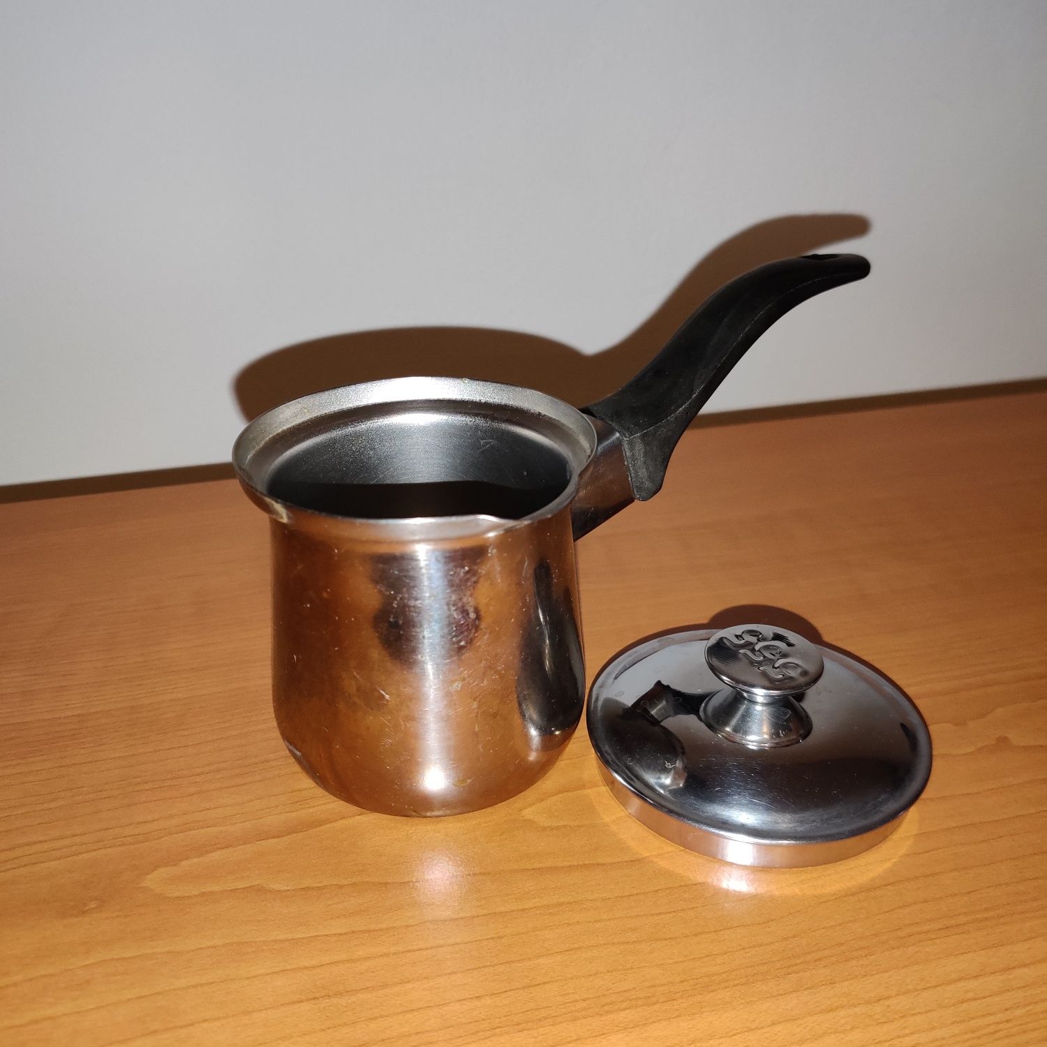 Ibric 1 Cafea Nisip cu Capac Inox