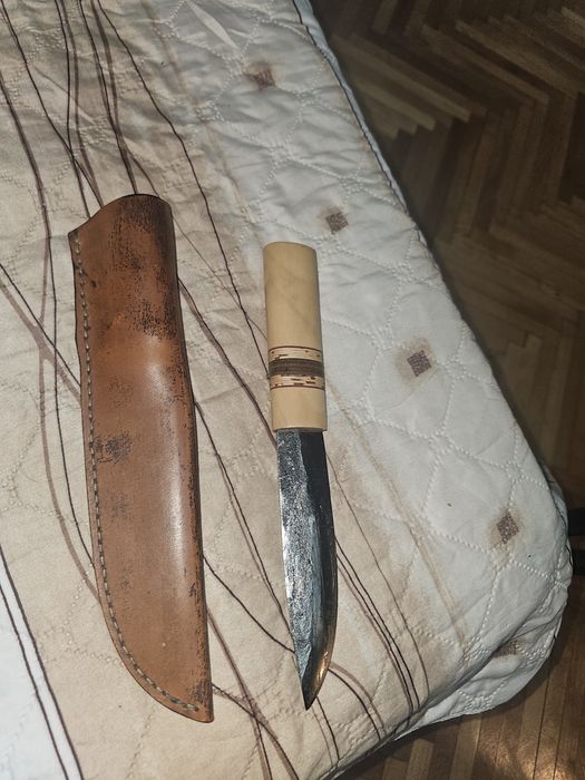 Кован нож якут кожена кания
