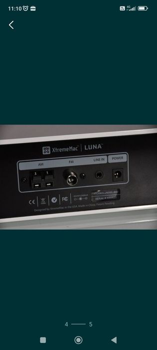 Sounddock Xtreme Mac Luna