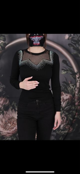 Дамски блузи с дълъг ръкав,дънки