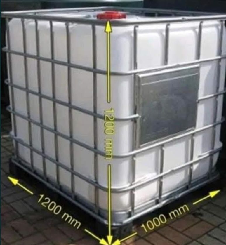 Bazin Rezervor apă   ibc 1000 litri
