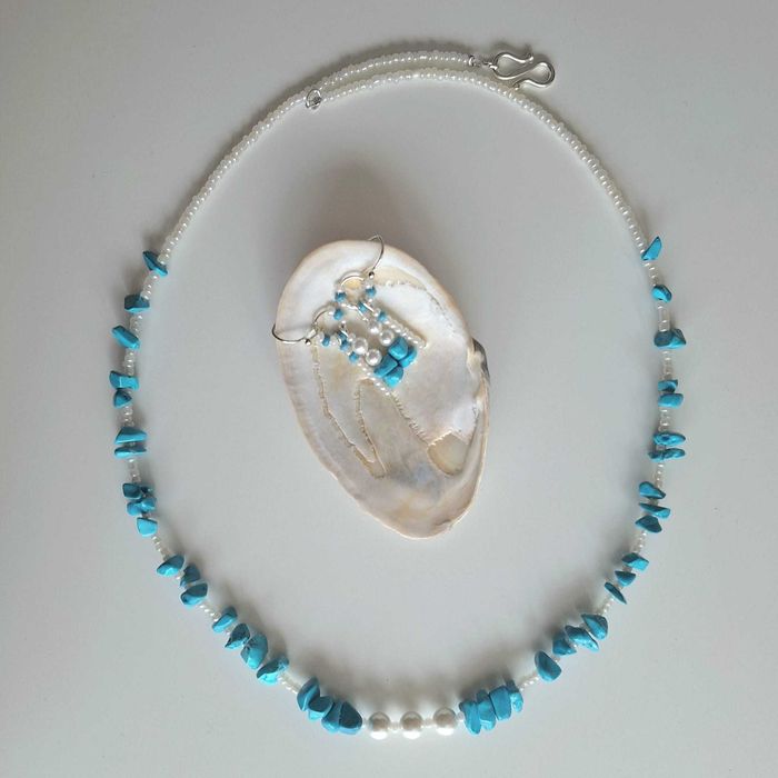 Coliere si cercei pietre semipretioase