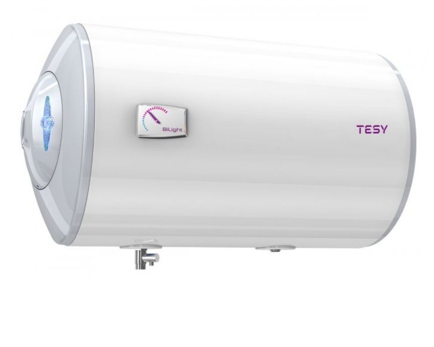 "TESY" често нов бойлер,хоризонтален,ляв, 80 л. 3000 w.