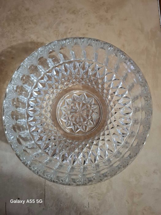 Ваза хрустальная