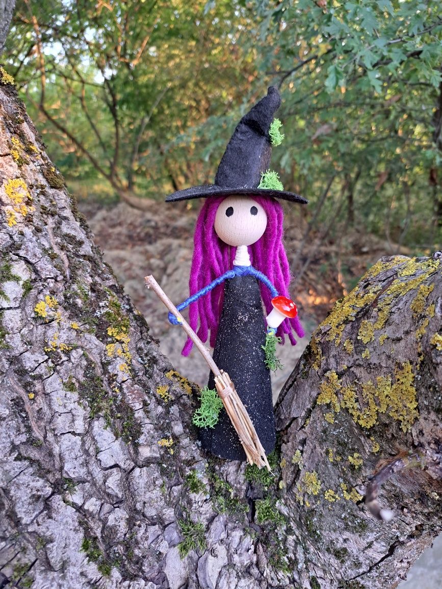 Figurină vrăjitoare Halloween