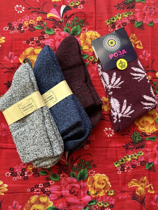 Носки (женские, мужские, детские), 500 тг.