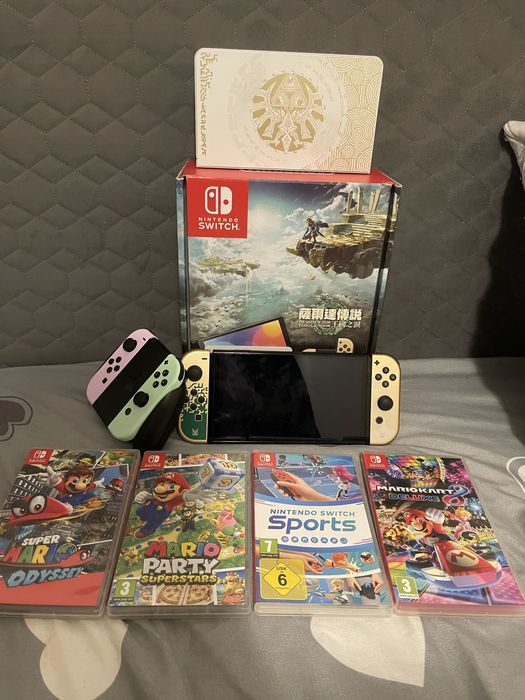 Nintendo Switch Oled Zelda Edition