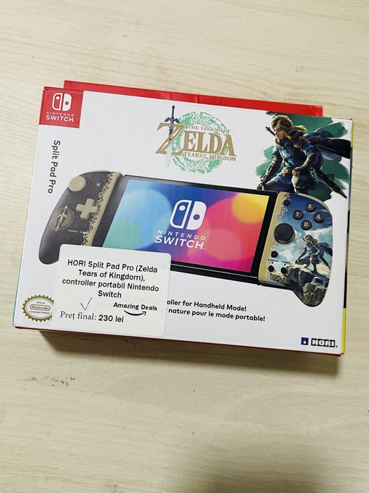 Splitpad Zelda Nintendo Switch ,Nou