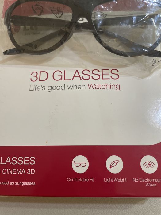 3D очки 4 шт. для телевизора LG.F310(x4)