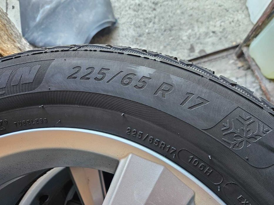 17'' Джанти за HONDA CRV + зимни 225/65 17 MICHELIN PILOT ALPIN 5