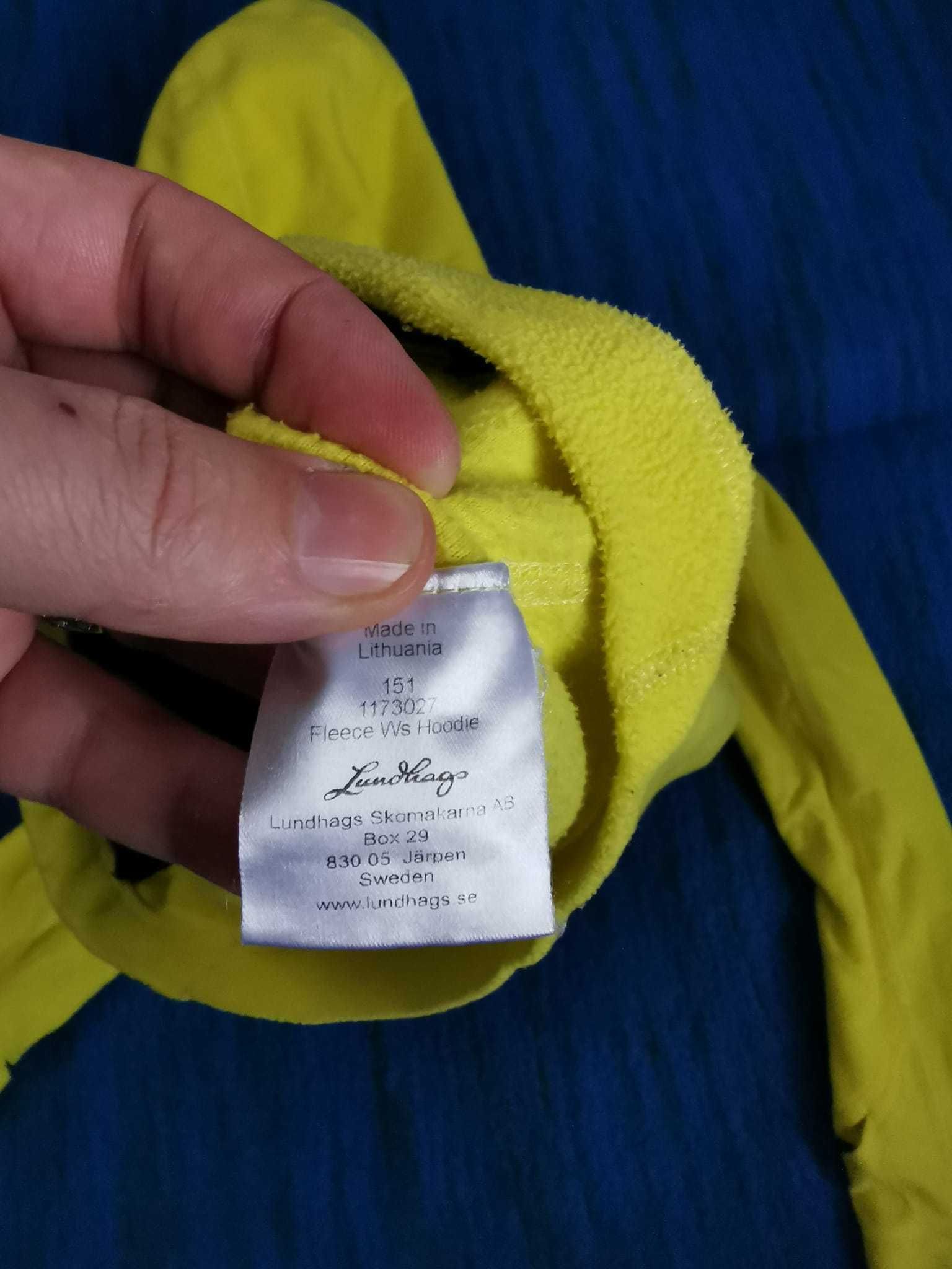 Hoodie Lundhags Sweden XS si polar North Ridge M