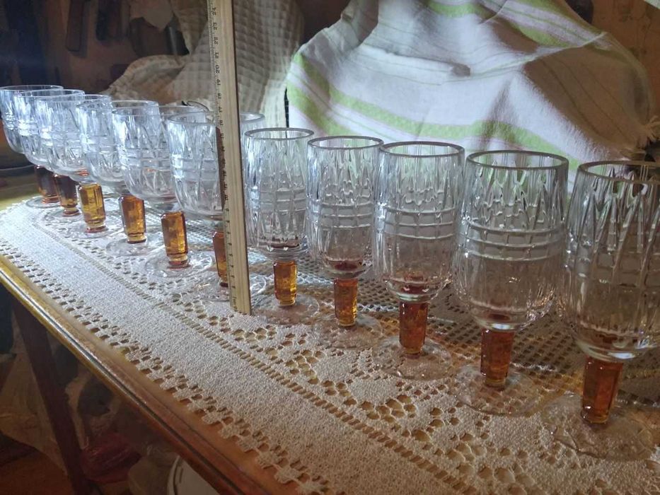 "Олимпийские" фужеры ГХЗ Большие и средние