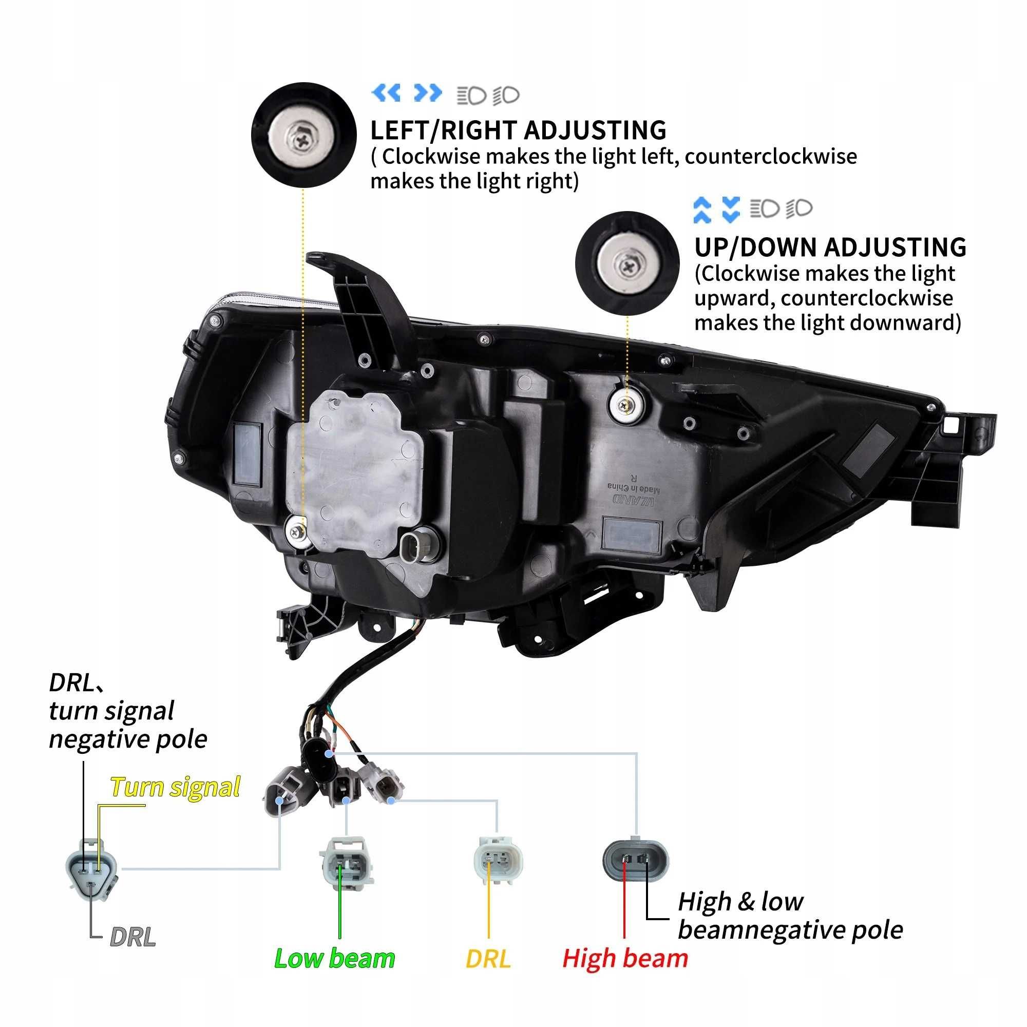 Комплект фарове Toyota 4 Runner Full LED 2014 - 2023 година