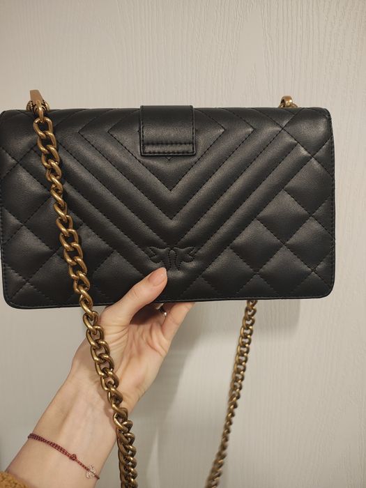 Чанта от естествена кожа с 2 дръжки