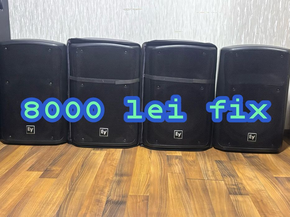 4 boxe Ev Zx5 impecabile