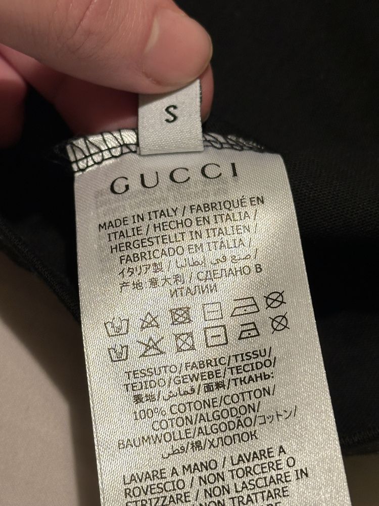 Оригинална Gucci Тениска с касова бележка