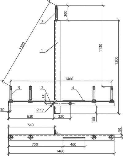 Траверс ТМ-24 высоковольтный на 10кВ воздушной линии новые .