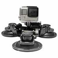 GoPro вакуум (вендуза) стойка за монтаж на екшън камери към автомобил