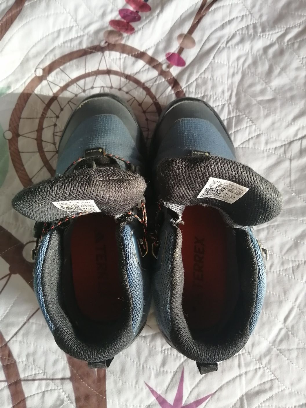 Bocanci ghete copii Adidas Terrex Goretex talpa Continental nr 36 buni