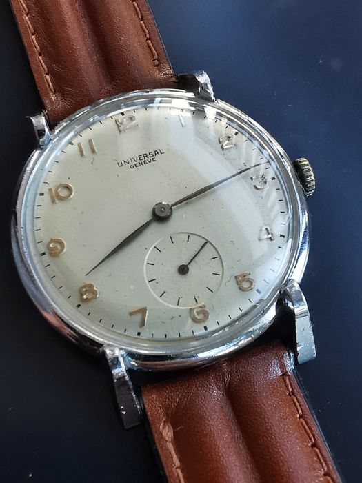 Ceas Universal Geneve Crab Lugs Anii'40 - 34,5 mm