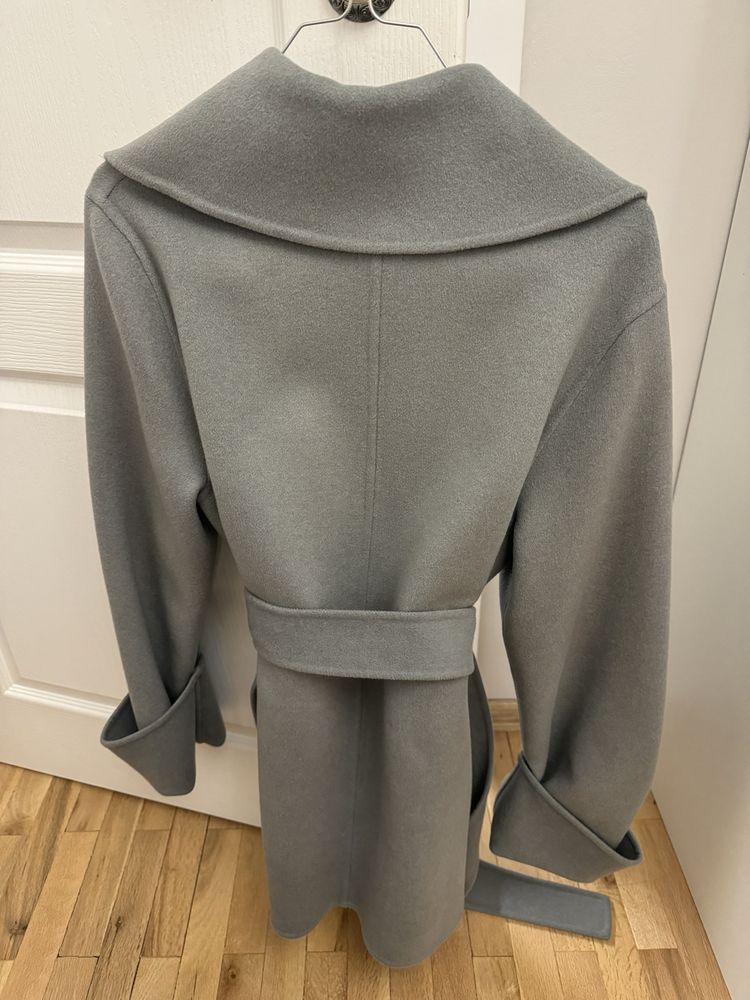Дамско палто с кашмир и вълна H&M Premium