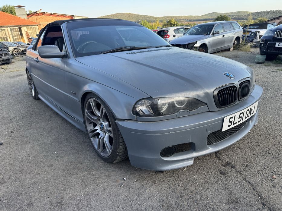 Бмв е46 кабрио 330и 231кс м пакет bmw e46 330i НА ЧАСТИ