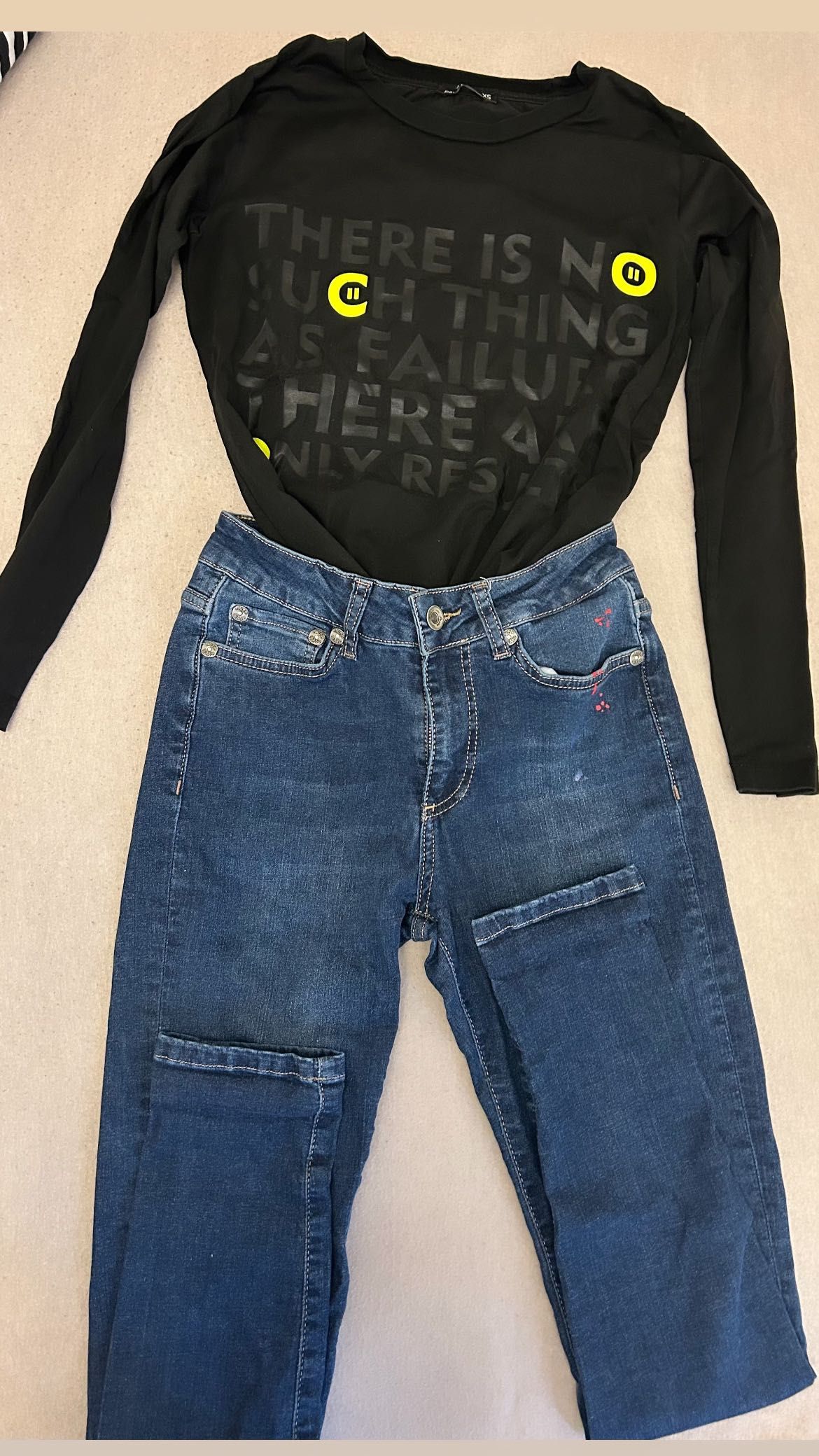 Pause Jeans сет / дънки и блуза