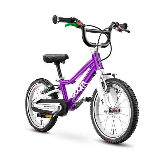 Bicicletă Woom 2 mov + apărători noroi Snap Click ON (cadou)