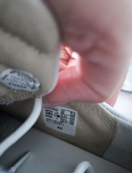 Adidași Ecco Chunky piele naturala 40