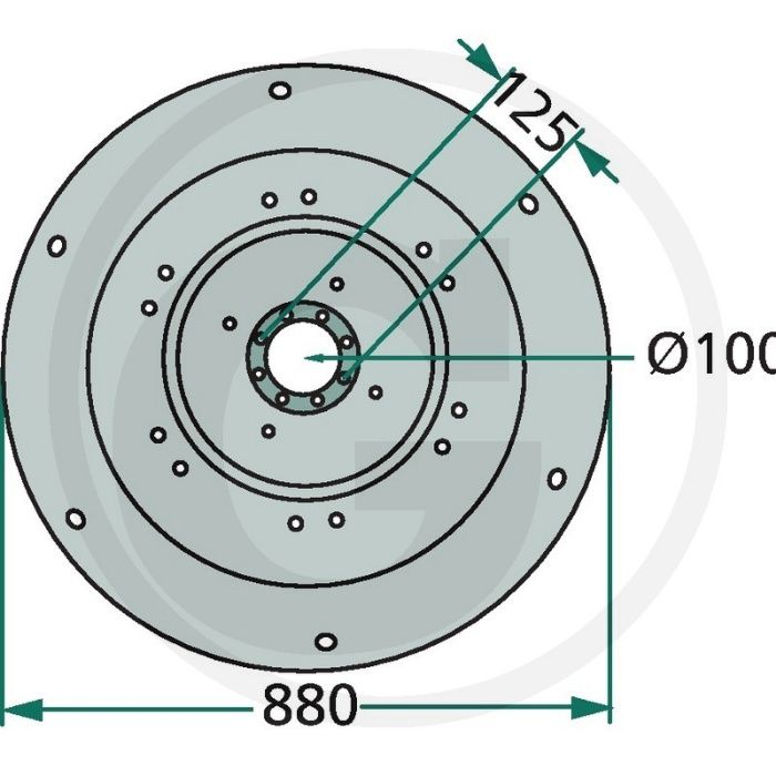 taler superior cositoare Deutz Fahr KM 24