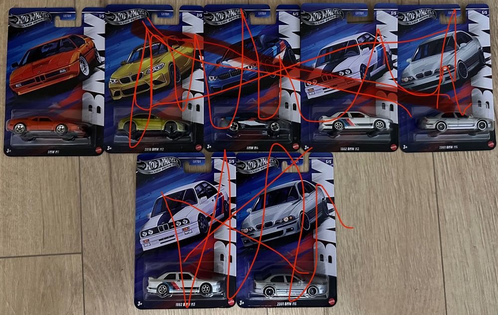 Hot Wheels BMW M СЕРИЯ – Колекционерски модел, treasure hunt, th, sth