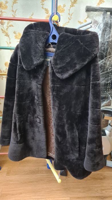 Продам шубку цигейка натуральная 54р.