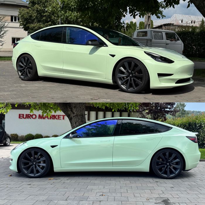 Tesla model 3 SR+ standard range facelift pompa caldura faruri matrix