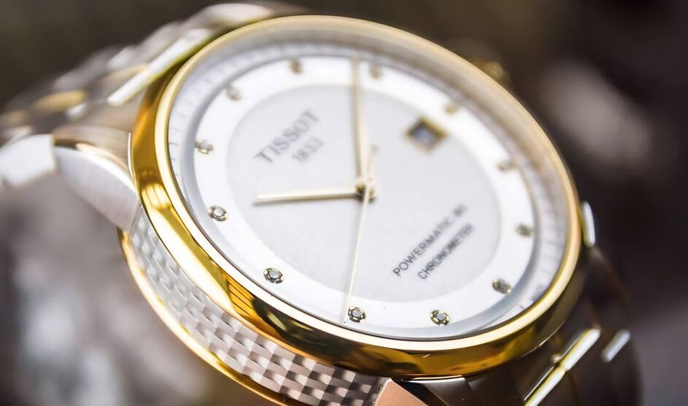 Ceas Tissot, Automatic (Powermatic 80), cu diamante, COSC